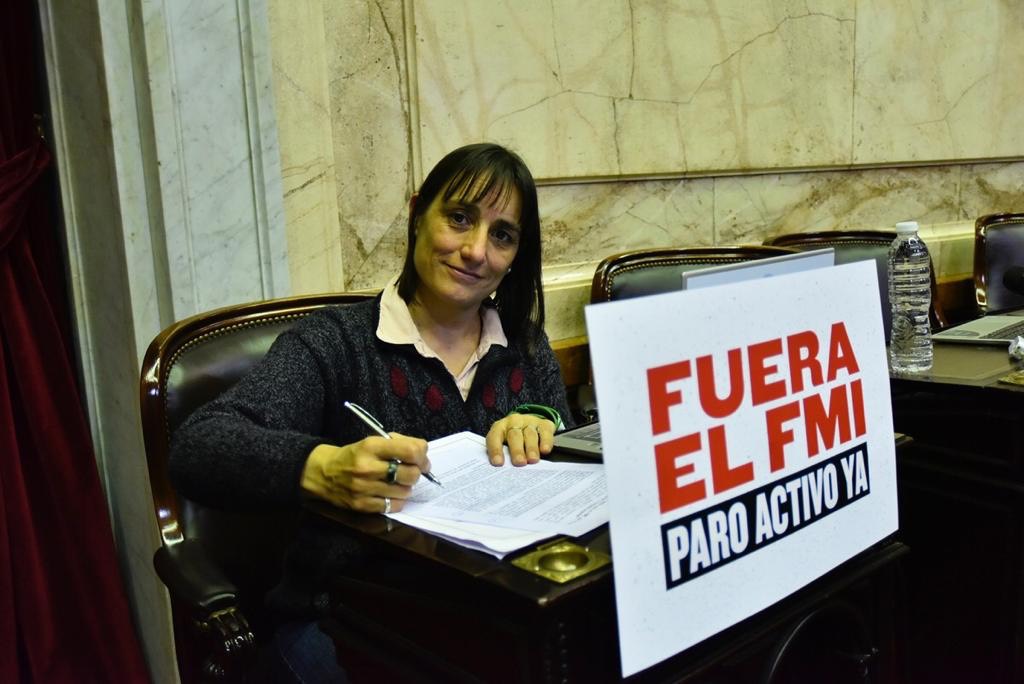 Romina Del Plá contra el ajuste en discapacidad