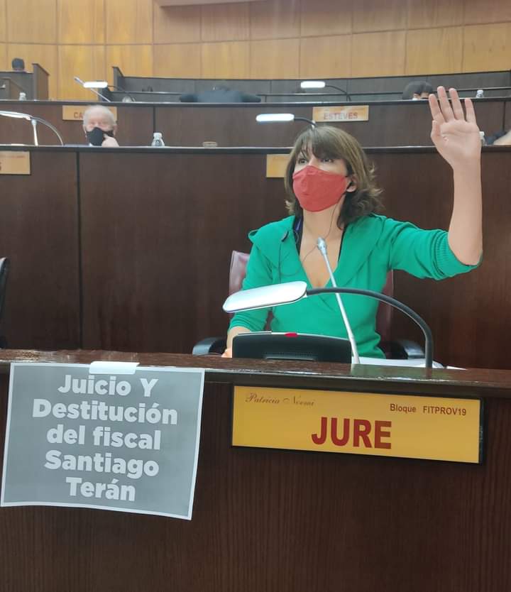 La legislatura neuquina se pronunció por el Jury de enjuiciamiento y destitución del fiscal Santiago Terán