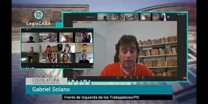 Solano: “La vuelta a clases presenciales es una medida irresponsable del gobierno de Larreta”