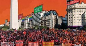 13.30h movilización del Frente de Izquierda-Unidad a la Cámara de Comercio de Estados Unidos