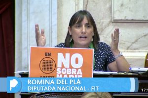 Romina Del Plá ante la crisis política en Diputados: “No confrontan para sacar a millones del hundimiento nacional sino para disputar sus porciones de poder en el aparato judicial”
