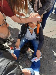 Solano repudió la represión a los trabajadores de la salud en la Legislatura