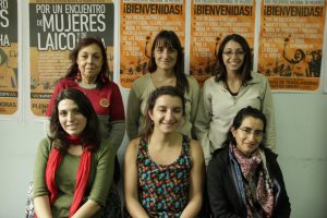 Conferencia de prensa del Partido Obrero y de la organización de mujeres Plenario de Trabajadoras