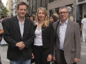El Frente de Izquierda largó su campaña en el microcentro porteño