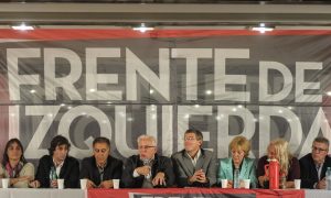 El Frente de Izquierda se lanzó a la campaña presidencial