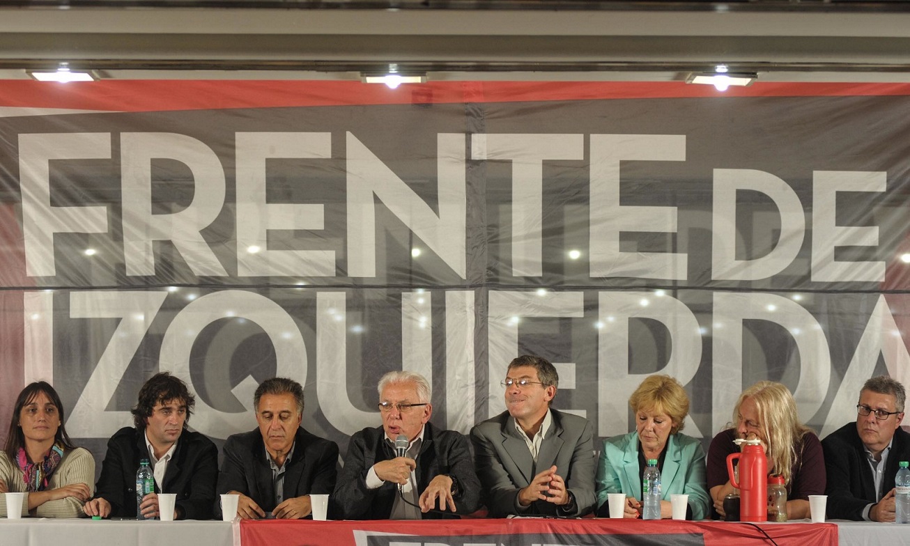 El Frente de Izquierda se lanzó a la campaña presidencial