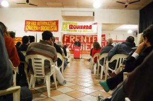 Jorge Altamira en Santa Fe