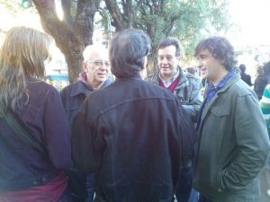 Altamira y los candidatos del FIT en la Ciudad convocaron al paro del 9 y criticaron a Tomada