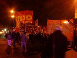 Declaraciones de Pablo López desde el corte de la panamericana y la 202