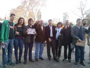 Altamira y Giordano en Parque Centenario