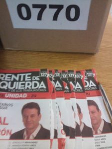 Chaco: gravísimo fraude contra el Partido Obrero