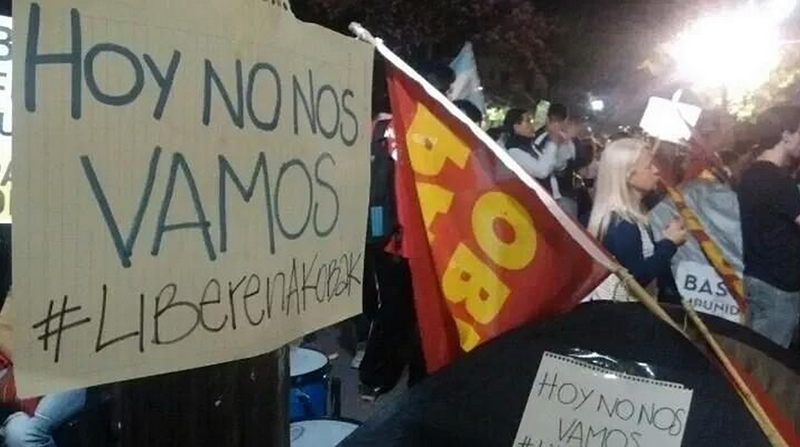 Convocatoria por la libertad de los detenidos de Tucumán