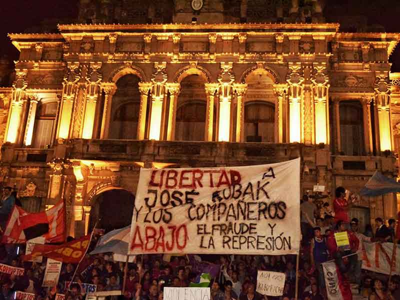 Liberan a José Kobak y los otros compañeros del PO detenidos en Tucumán
