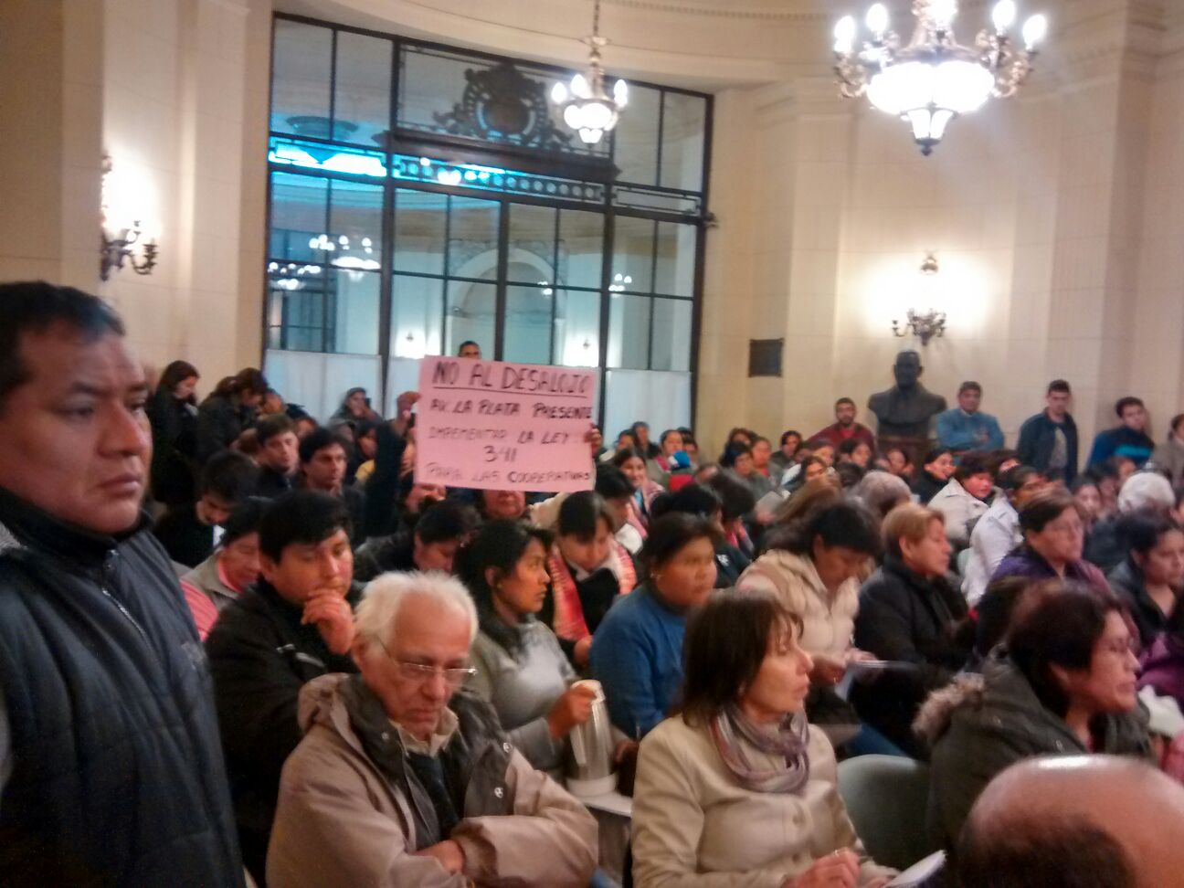 “Defendemos el derecho a la vivienda para todos los trabajadores de la Ciudad ante la política en favor de la especulación inmobiliaria y privatista del PRO”