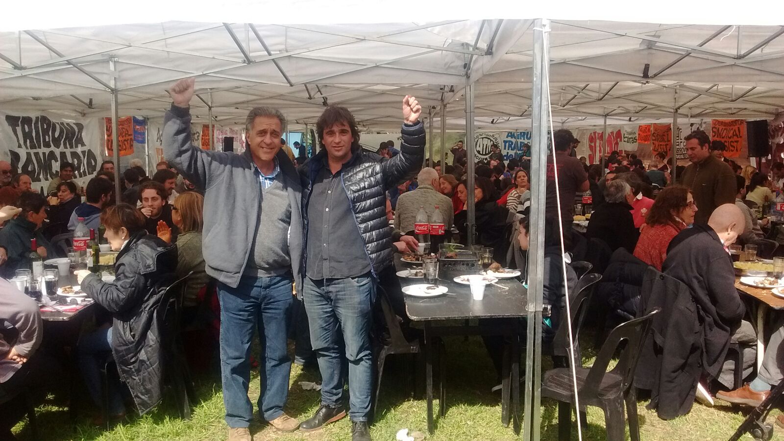 Asado del Frente de Izquierda de la Ciudad con más de 500 trabajadores