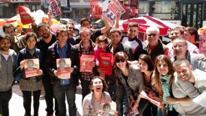 «Festejan el 17 de octubre, pero su única lealtad es con la Barrick Gold y Monsanto»