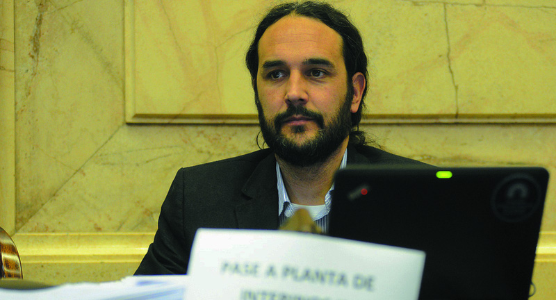 Pablo López, ante la crisis de la sesión en Diputados