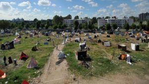Fuera la infantería del Barrio Nueva Esperanza de Merlo Scioli y Berni amenazan a los trabajadores sin vivienda
