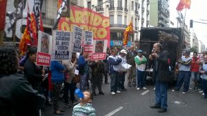 Movilización a la Casa de Chaco: Justicia por Ángel Verón