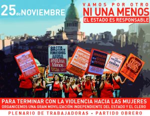 Este 25N las mujeres marchamos de Congreso a Plaza de Mayo por #NiUnaMenos