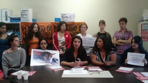 Conferencia hacia la marcha contra la violencia a las mujeres