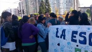 Marcelo Ramal visitó Escuela Granja con graves problemas edilicios