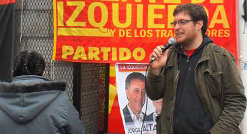 El Partido Obrero se moviliza contra represión a municipales en La Plata
