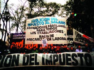 “Pretenden que pasemos de la confiscacion K a la confiscación M. Impulsamos asambleas en todo el movimiento obrero”