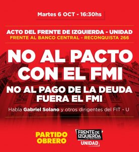 Solano: “Ante el fracaso del gobierno Alberto Fernández busca la salvación del FMI”