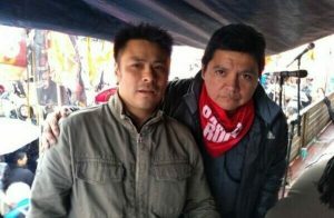 ¡Abajo el juicio contra César Arakaki y Daniel Ruiz! ¡Absolución ya!