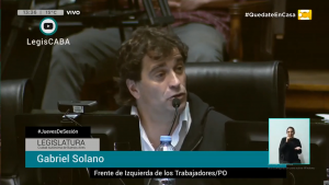 Solano: «No queremos un Gran Hermano en la Ciudad que viola la privacidad de las personas»