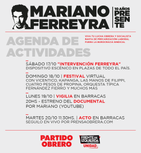Mariano Ferreyra | 10 años PRESENTE