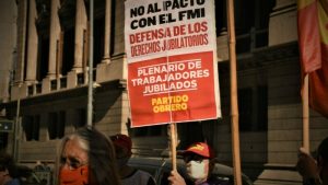 Abajo la reforma jubilatoria pactada con el FMI