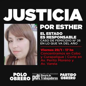 Justicia por Esther Mamani: el Estado es responsable