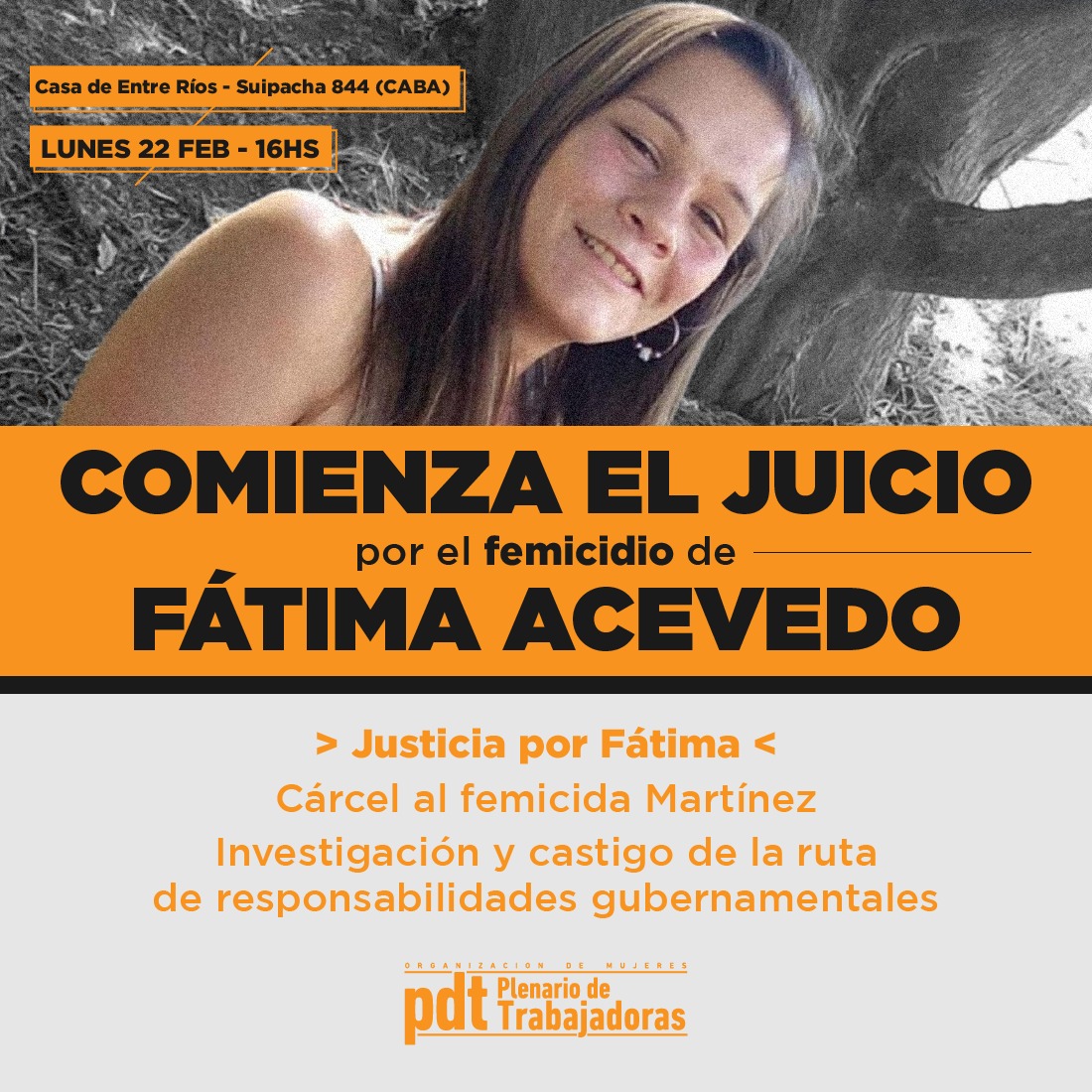 Comienza el juicio por el femicidio de Fátima Florencia Acevedo