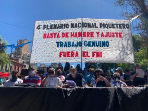 Eduardo Belliboni: «Vamos a tener un marzo piquetero»