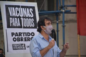 [PatentesVacunas] Gabriel Solano: «Exigimos la liberación de las patentes y la intervención del laboratorio de Sigman para garantizar la vacunación de toda la población»