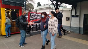 Néstor Pitrola desde Esteban Echeverría: “Nosotros sí tenemos una salida al problema del empleo. Un plan masivo de obras públicas y un millón de viviendas populares”