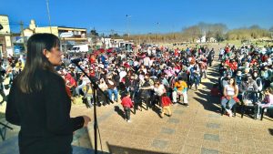 Romina Del Plá en Guernica: “El desalojo en Guernica y la candidatura de Tolosa Paz dejaron todo en claro. El Frente de Todos defiende el derecho al country, no a la vivienda popular”