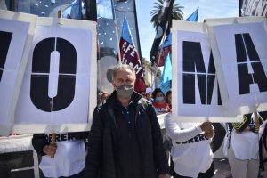 Pitrola desde Plaza de Mayo: «Ante la entrega de la CGT y las CTAs, llenamos la Plaza por $70.000 de mínimo, contra el gabinete continuista»