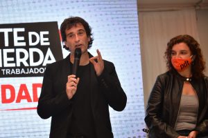 [CIERRE DE CAMPAÑA FIT-U CABA] Gabriel Solano «Las campañas de Vidal y Santoro fueron dirigidas por Milei. El FIT-U en cambio enfrentó a la derecha»