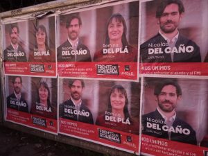 Amenazan de muerte con arma de fuego a joven militante del Frente de Izquierda que pegaba carteles