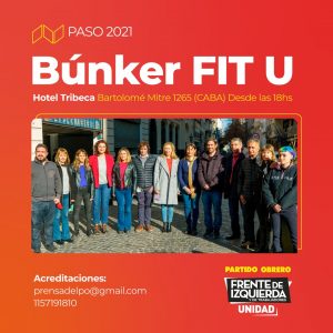Búnker del Frente de Izquierda Unidad-L1A – PASO 2021
