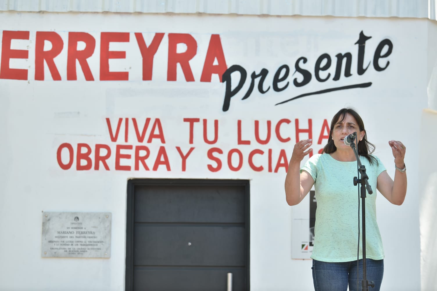 Del Plá: “La vigencia de la lucha de Mariano Ferreyra es la defensa de los derechos laborales y de los intereses de los trabajadores, contra la precarización y la reforma laboral”