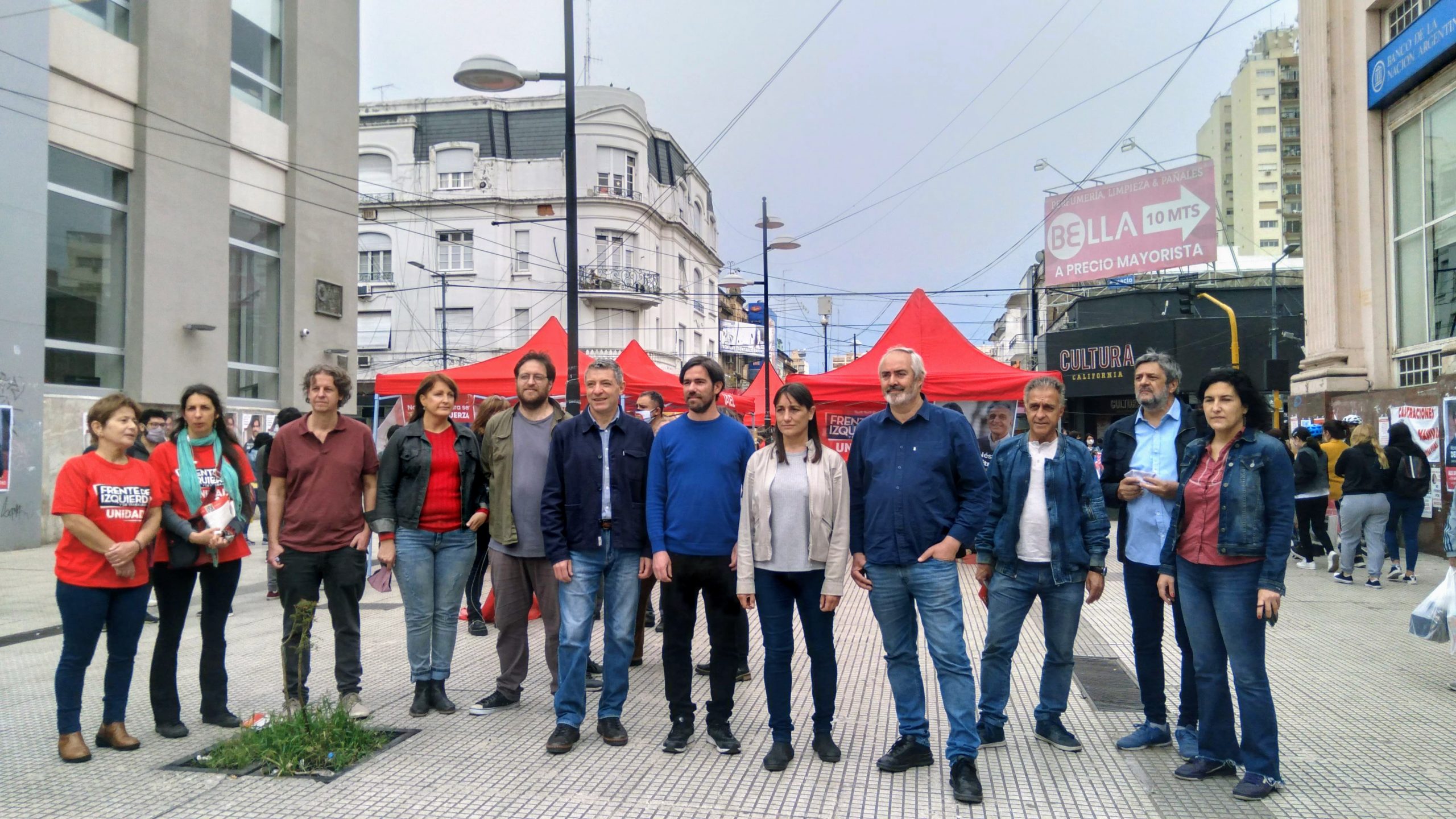 [El Frente de Izquierda Unidad presentó la composición de sus listas tras las PASO] Pitrola: “Vemos crecer el voto al FIT Unidad en la calle y en las fábricas”