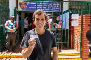 Votó Gabriel Solano: “Hoy la Izquierda hará una gran elección”