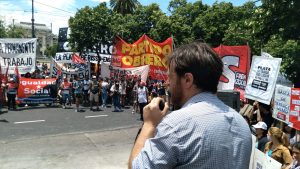 Guillermo Kane: “Fuimos miles que hoy expresamos nuestro rechazo a un presupuesto que implica ajuste”