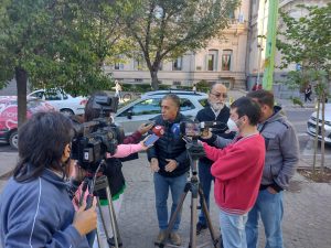 Néstor Pitrola en Bahía Blanca: “Una reunión entre el Presidente y la Vice no resuelve la crisis del peronismo y mucho menos la del país”