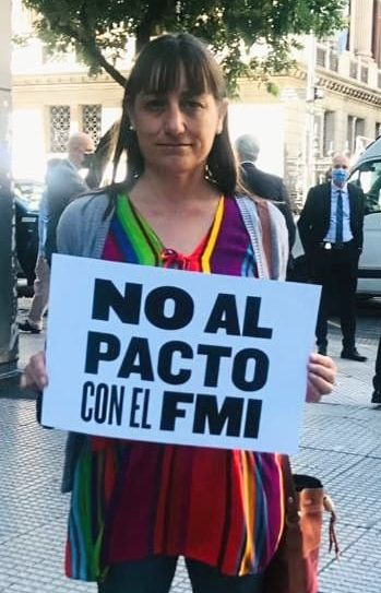 Romina Del Plá: “No hay barniz nacional y popular para el cogobierno con el FMI”