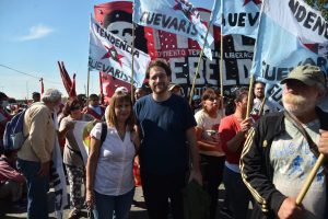 Guillermo Kane: «Reclamamos contra la extradición y por la libertad de Facundo Molares rehén del represor Duque con la complicidad de Alberto Fernández»